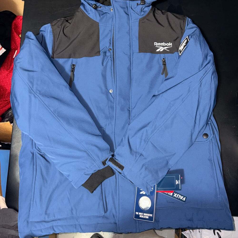 Reebok Blue Insulated Winter Jacket